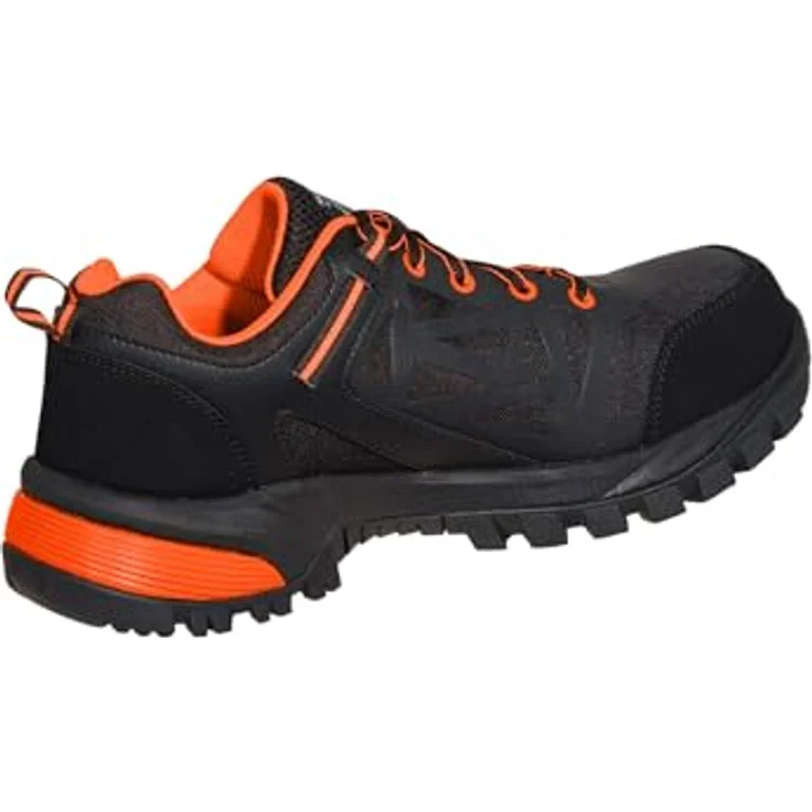 Skechers 200188EC-BKOR Pending Arbeitsschuh, Outdoor-Trail-Design mit metallfreier Durchtrittshemmung und Stahlkappe, Spiderman-Look – Bild 4