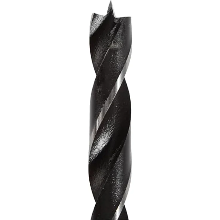 kwb Holz-Spiralbohrer 16 mm, extra lang 400 mm mit Zentrierspitze und Vorschneidern, schwarz, Industriequalität – Bild 6