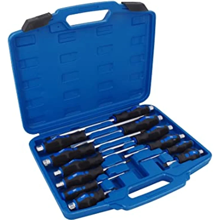 Satra S-S12PC Schraubendreher-Satz 12-tlg. Schraubenzieher-Set Kreuzschlitz Kreuz-Schlitz – Bild 2