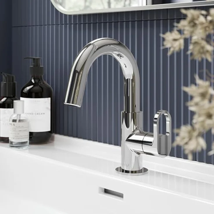 Lenz Kaltwasser-Standventil BOW, Chrom-Optik, schwenkbarer Auslauf, keramisches Oberteil, hochwertige Mischdüse, robust und pflegeleicht - 42400502 – Bild 2