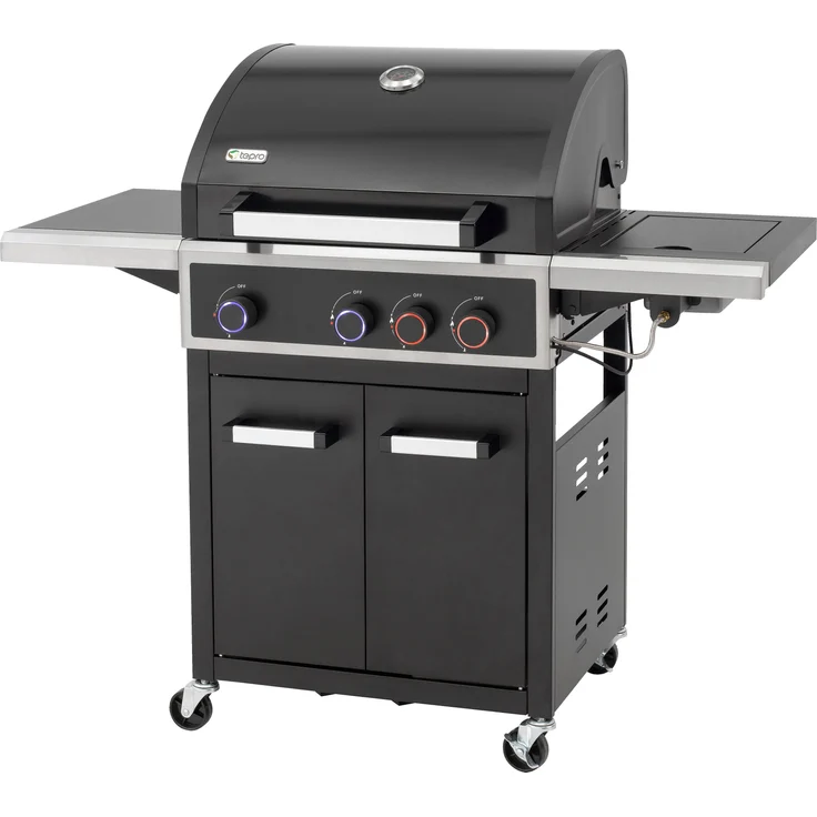 Tepro Gasgrill Seattle 3 PLUS, BxTxH: 128x63x114 cm - Preisvergleich – Bild 3