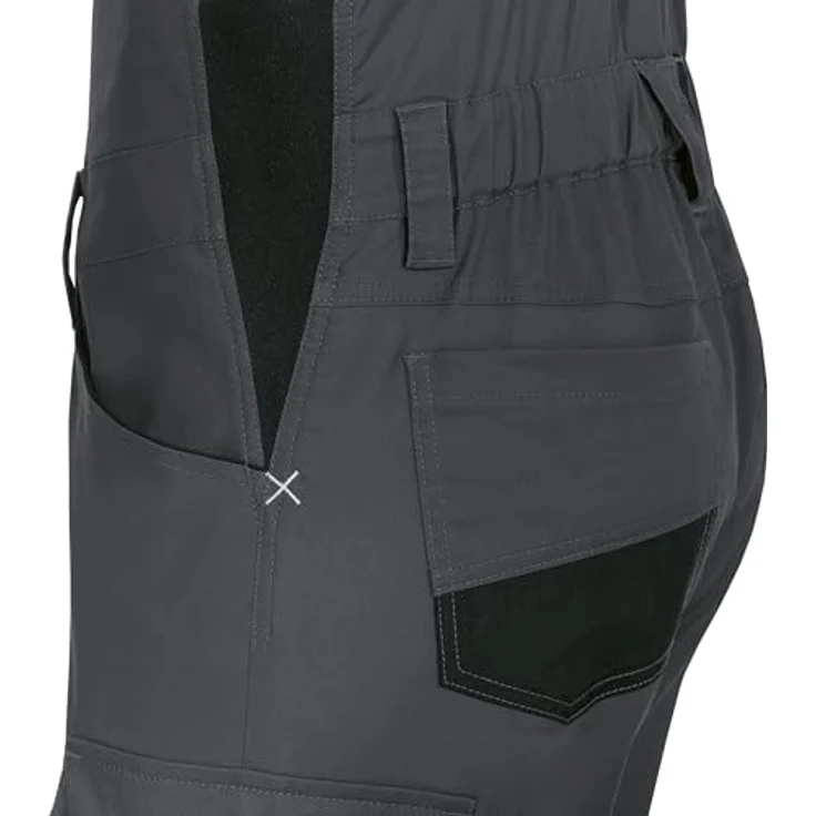 Uvex Safety Latzhose uvex suXXeed industry, anthrazit, mit CORDURA®-Verstärkungen und Reflexdetails, Größe 66 – Bild 7