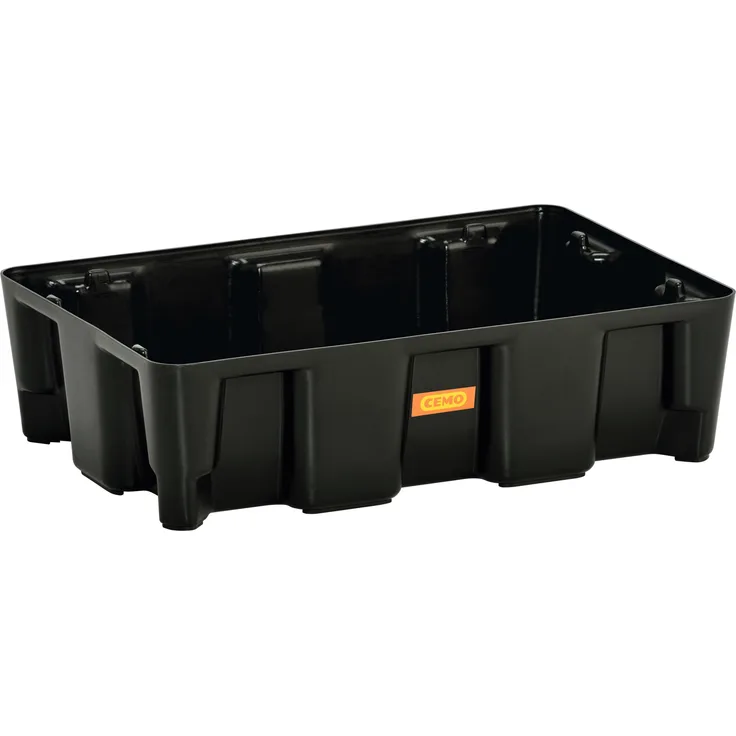 Cemo Auffangwanne "25 HD", 25 l HDPE, rostfrei, stapelbar, B x H x T: 60 x 16,5 x 40 cm