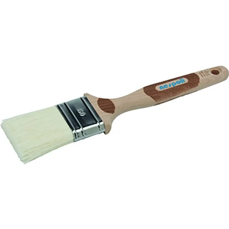 NESPOLI Fillpro Flachpinsel, Holzgriff, FSC® und Fasern, 65 mm