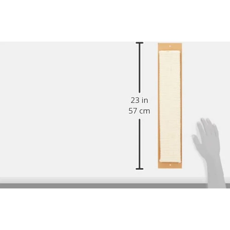 Trixie Kratzbrett 11x60 cm beige – Bild 4