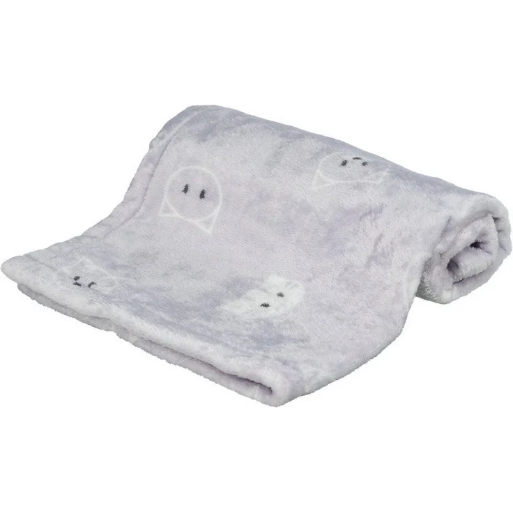 TRIXIE Decke Mimi, fliederfarbene Katzendecke aus superweichem Softplüsch, waschbar, 70 x 50 cm, allergikerfreundlich – Bild 1