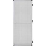 APANA - Fliegengitter Tür mit Alurahmen als Trittschutz - Insektenschutz Tür für Balkontür & Terrassentür - Mückenschutz Tür mit automatischem Türschließer & Magnetverschluss (100 x 210 cm | Weiß)