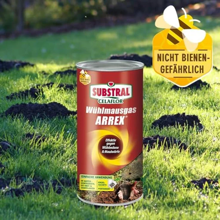 Celaflor Wühlmaus-Gas Arrex 250 g – Bild 6