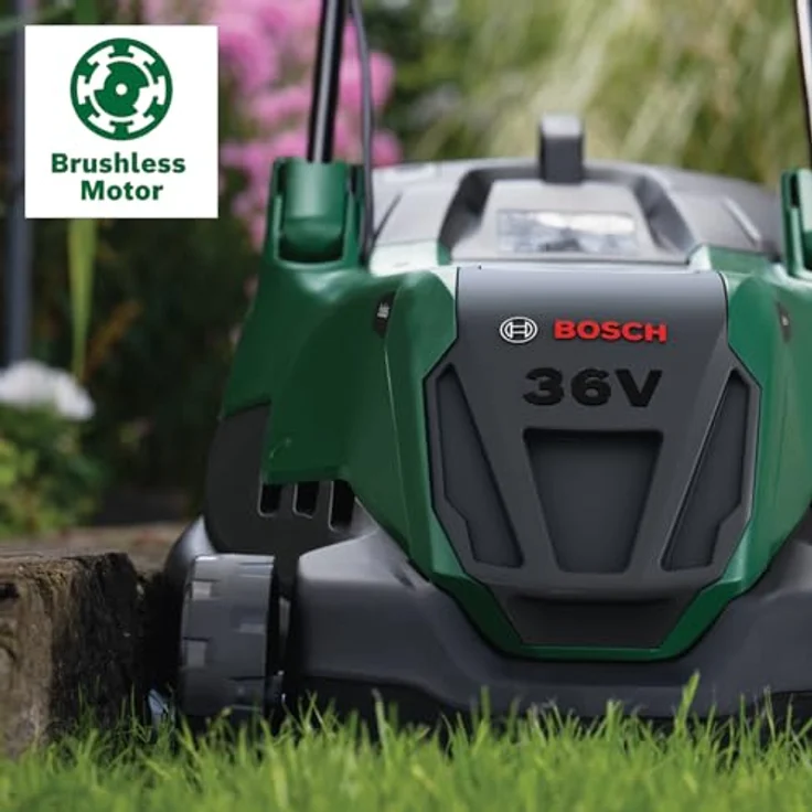BOSCH Akkurasenmäher Akku-Rasenmäher AdvancedRotak 36V-40-650, 36Volt - Kabelloser Rasenmäher mit ProSilence Funktion und ErgoSlide Griffsystem – Bild 4