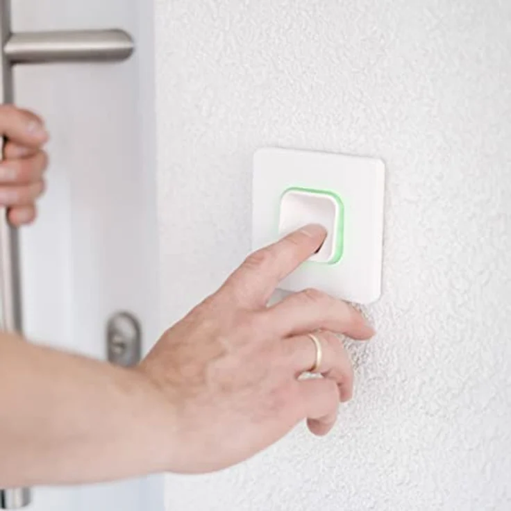 EKEY 203701 xLine Fingerprintset, Biometrische Zutrittslösung mit weißem Fingerprint und Kunststoffrahmen, Unterputzmontage, 0,4 W, 12-24 V, erweiterbar für bis zu 100 Benutzer – Bild 3