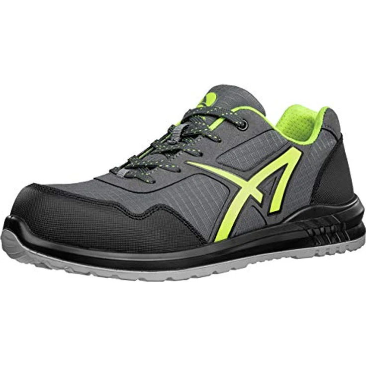 ISM Sicherheitsschuh DRIFTER GREEN LOW, S1P zertifiziert, grau/grün, Größe 41, rutschfeste DUO-PU-Sohle, wasserabweisendes Mikrofaser-Ripstop-Gewebe – Bild 1