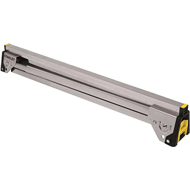 STANLEY Gerüst STST81337-1, klappbarer Aluminium-Arbeitsbock, bis 450 kg belastbar, Zwillingspack mit Metallschiene, rutschfeste Gummiauflage – Bild 19
