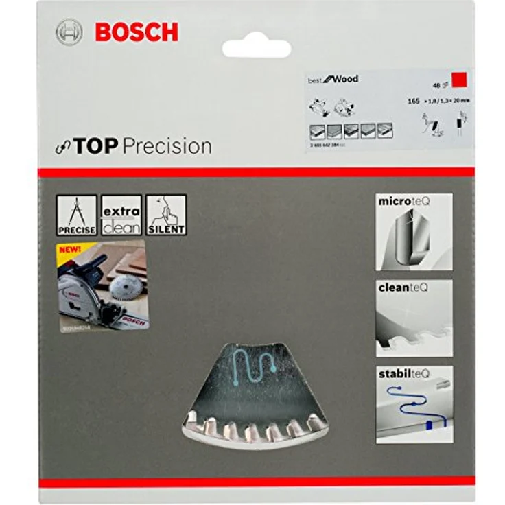 Bosch Professional Kreissägeblatt Top Precision Best for Wood (für Holz, 165 x 20 x 1,8 mm, 48 Zähne, Zubehör Kreissäge) – Bild 2