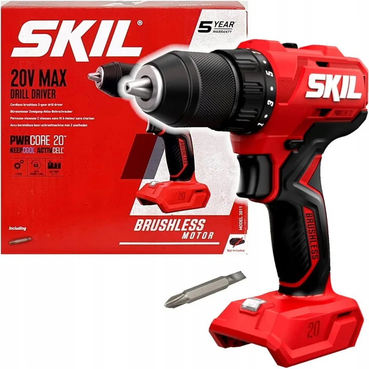 SKIL Akku-Bohrschrauber Skil 20V 3011 CA Akku-Bohrschrauber (ohne Akku), 20 V, (Skil 20V 3011 CA Akku-Bohrschrauber (ohne Akku) - Preisvergleich