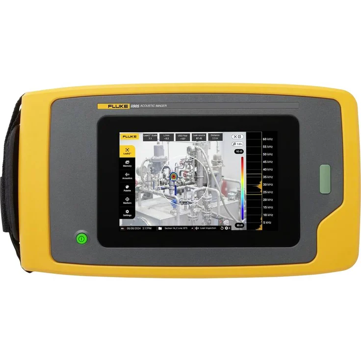 Fluke FLUKE-II905 Gasleck-Detektor mit LeakQ™-Technologie, Datenlogger und USB-Schnittstelle, 17,8 cm LC-Touchscreen