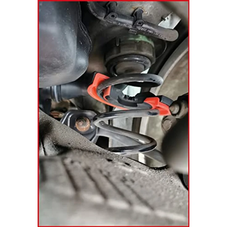 KS Tools Drehmomentschlüssel Teleskop-Centerspanner-Satz für Audi und Seat, sicherer Ein- und Ausbau von Spiralfedern mit Überlastschutz im stabilen Kunststoffkoffer – Bild 5
