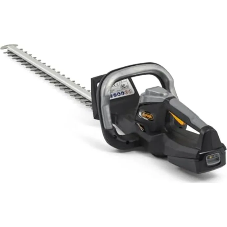 ALPINA Akku-Heckenschere AH 20 Li, 70 cm Doppelschnittmesser, 20 V Akku inkl. Ladegerät, schwarz