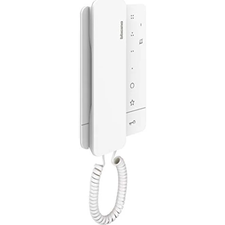Audio-Hausstation CLASSE 100 A16M, Innenstelle mit Handhörer für 2-Draht TürTürsprechanlagen mit Türomatfunktion-Artzschaltung, 3 Sensortasten, 4 frei konfig. Tasten und 16 melodischen Ruftönen – Bild 4