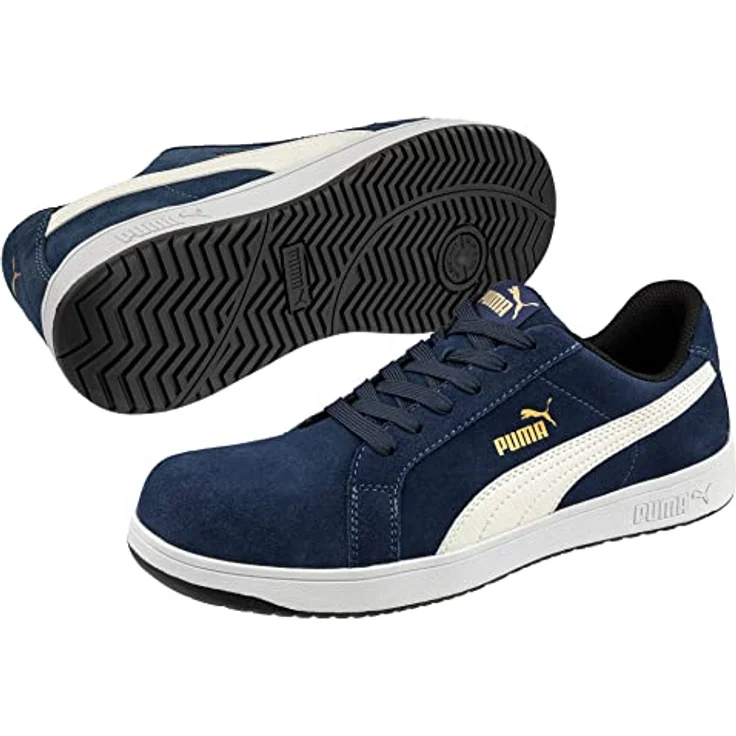 PUMA Safety Sicherheitsschuh HERITAGE, Velourleder, hitzebeständige Gummilaufsohle bis 300°C, Fiberglaskappe, FAP®-Durchtrittschutz – Bild 7