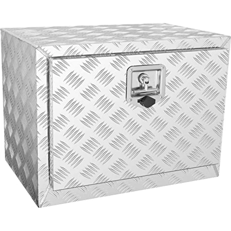 VEVOR Unterboden-Lkw-Box, Aluminium-Werkzeugkasten 610 x 335 x 405 mm, abschließbar mit Schlüsseln, wasserdicht, ideal für Lkw und Anhänger – Bild 1