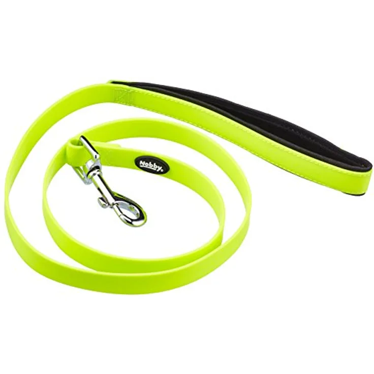 Nobby Leine Cover, neon gelb L: 120 cm, B: 20 mm, 1 Stück
