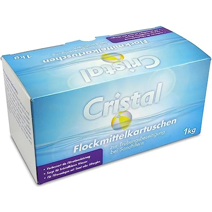 Cristal Flockmittelkartuschen Inhalt 1 kg – Bild 9