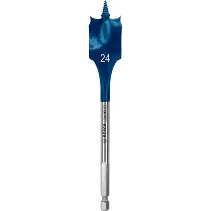Bosch Expert Self Cut Speed Spade Bit, 24mm x 152mm, Sechskantschaft, schnelles Bohren in Weichholz – Bild 1