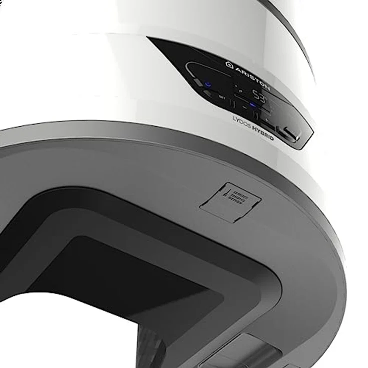 Ariston Lydos Hybrid Wi-Fi 80, Warmwasserspeicher mit Wärmepumpe, Weiß, 46,5 x 5,3 x 100,9 cm, 40,76 kg – Bild 3