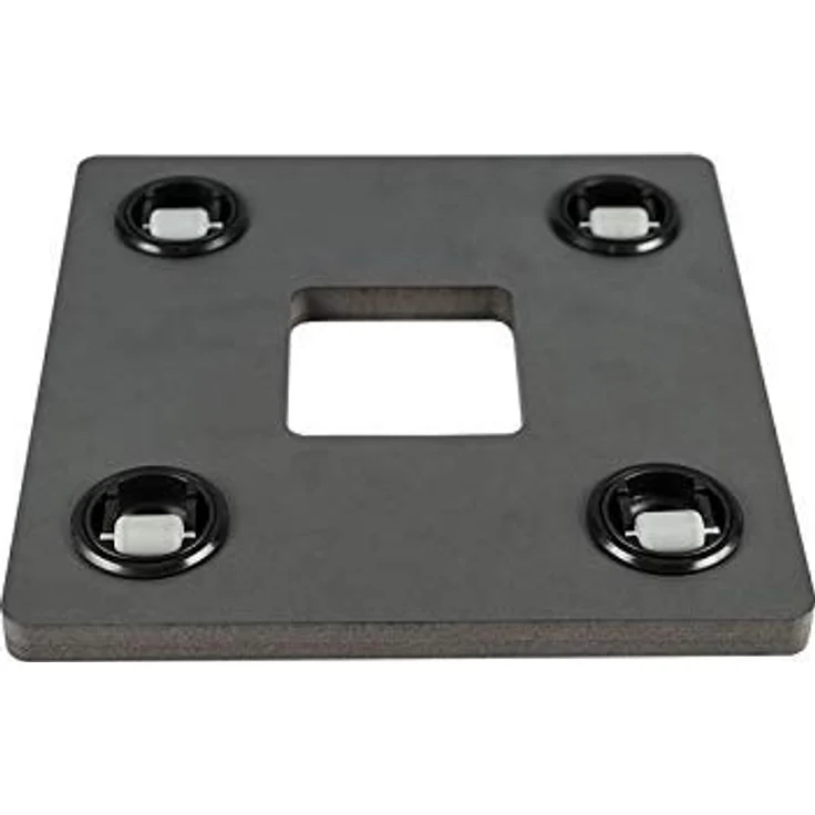 Pflanzwerk® Pflanzkübel Untersetzer *ULTRAFLACHER Designer PFLANZENROLLER* 28x28cm für alle Blumentöpfe & Blumenkübel *PATENTIERTES Design* *120KG TRAGKRAFT* *Made IN Germany* – Bild 1