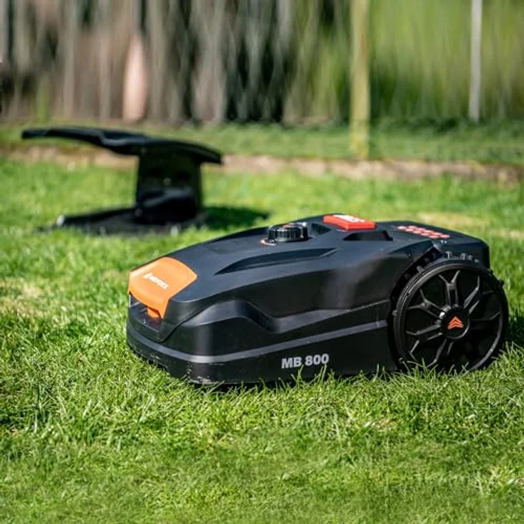 YARD FORCE Mähroboter MB800, effizientes Mulchgerät für Rasenflächen bis 800 m² mit App-Steuerung und 80 Minuten Akkulaufzeit – Bild 8