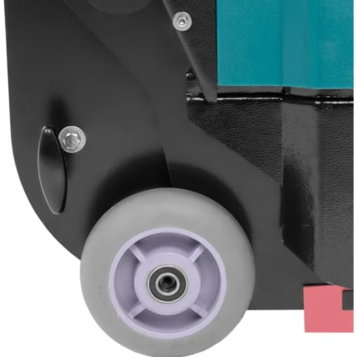 Ulsonix Handkehrmaschine Akku-Saug-Kehrmaschine Kehrsaugmaschine 4800 m²/h Bürstenbreite 52 cm, weiß – Bild 4