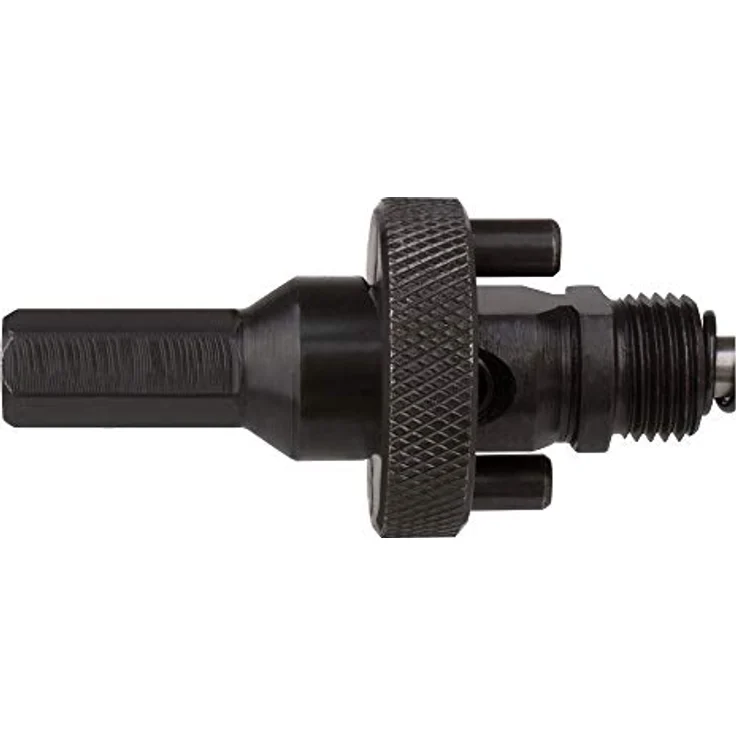 RUKO Aufnahmehalter für Bimetall-Lochsägen HSS, inkl. Führungsbohrer, passend für Lochsägen Ø 32,0 - 210,0 mm, se­chskantschaft, robust und langlebig – Bild 2