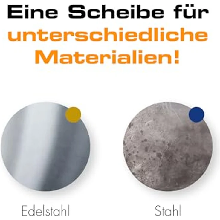 RHODIUS ALPHAline Extradünne Trennscheibe XT70 BOX 125 x 1,5 x 22,23 mm – Bild 5