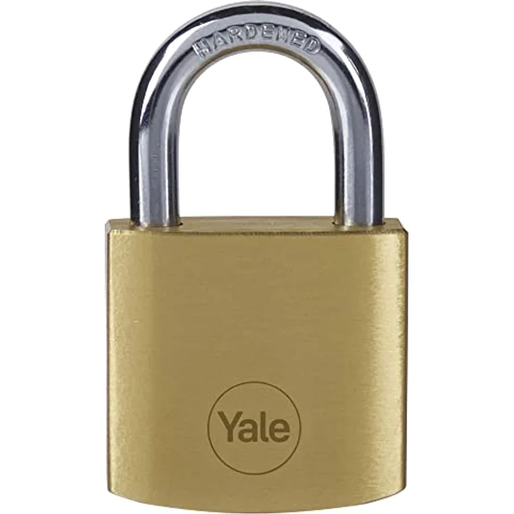 Yale Y110B/35/120/1 - Standardschutz-Vorhängeschloss aus Messing 35 mm - Bügel aus gehärtetem Stahl - Doppelverriegelung - 3 Schlüssel – Bild 5