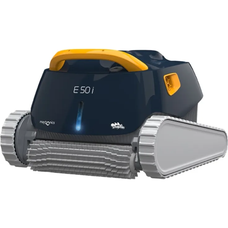 Dolphin E50i Poolroboter mit PVC Bürste, App-Steuerung und Powerstream Technologie