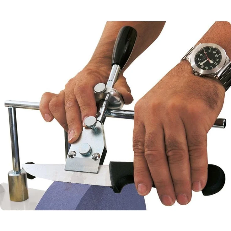 Scheppach Vorrichtung 60 Universalvorrichtung Schleifvorrichtung | für Messer mit Klingenlänge von 40-100 mm & Zugmesser geeignet | für Nass-Schleifmaschine Tiger - Preisvergleich – Bild 2