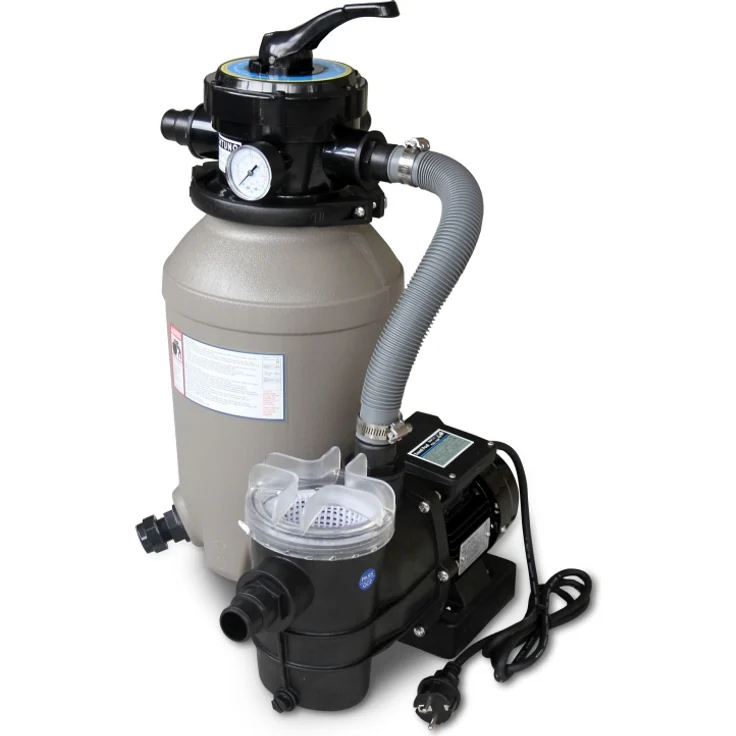 Karibu Pool 1 SET 44 mm inkl. Filterpaket klein, Terrasse vor Kopf an der Seite 3,5 m breit+ Terrasse an der Seite v2 – Bild 5