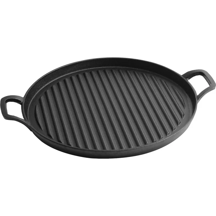 SANTOS Grillplatte / Pfanne Ø 31 cm, Gusseisen