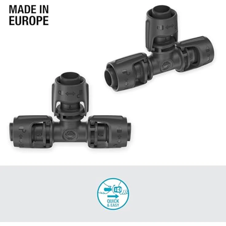 GARDENA Micro-Drip-System T-Stück 13 mm (1-2-'-') - Inhalt: 2 Stück T-Stück – Bild 3