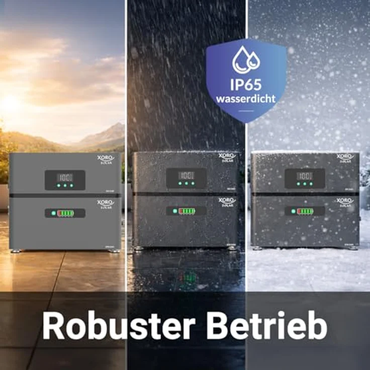 XORO SOLAR ATLAS-F 7.2 kWh Stromspeicher, AC-gekoppelt, erweiterbar bis 12 kWh, IP65, mit Notstromfunktion – Bild 4