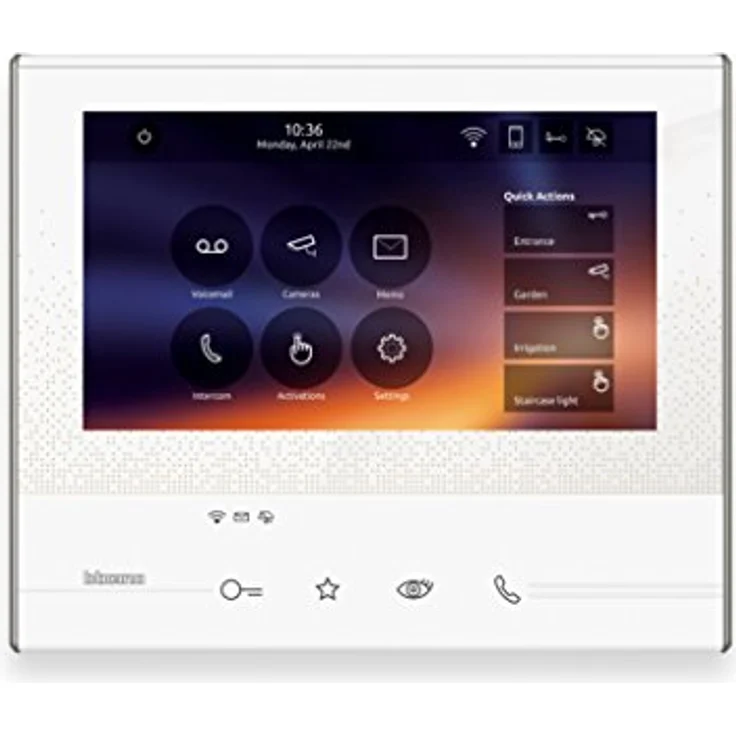 Legrand, Flex ONE 2-Draht Videosprechanlagen WLAN Set, Classe 300 X13E mit 7 Touchscreen, 105 Weitwinkel Kamera, Video Speicherung, Transponder Türöffner-Schlüsselloser Zugang – Bild 3