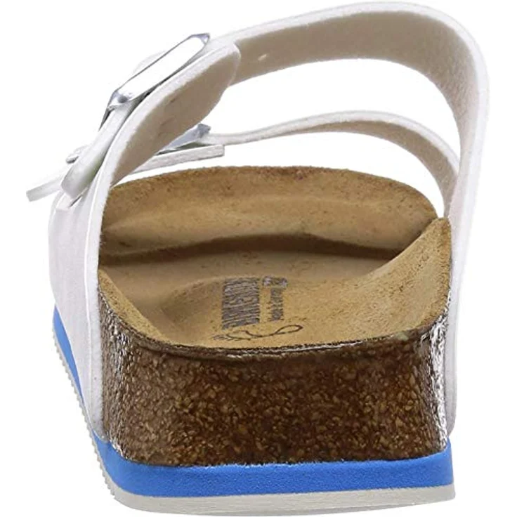 BIRKENSTOCK Sandale Arizona Super Grip, Birko-Flor, weiß, normal, Größe 41 230124-41 (Pantolette Schuh Halbschuh Latsche Zweischnaller Berufsschuh Schuhe Birki Arizona Slipper Pantoffel Schluffen) – Bild 3