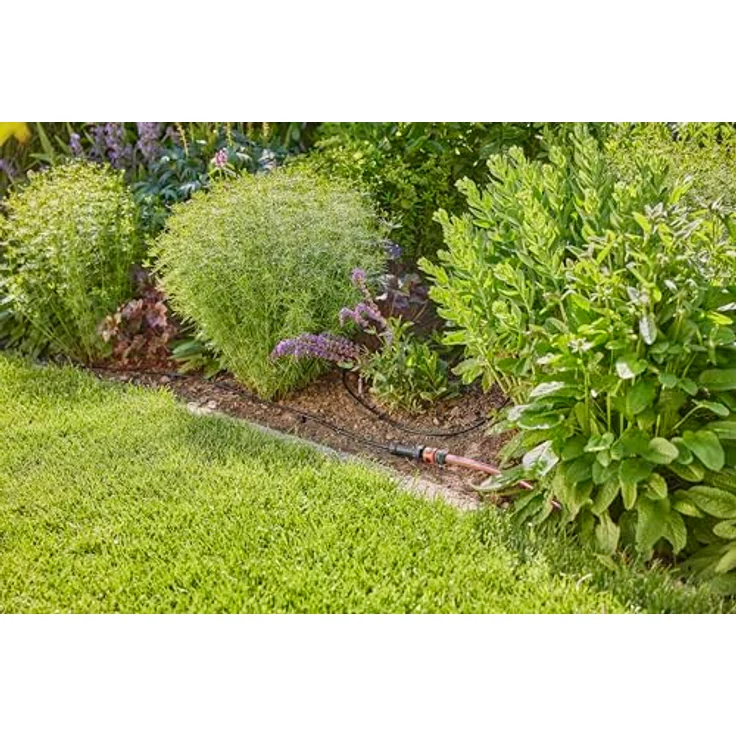 GARDENA Start Set Pflanzreihen S: Micro-Drip-Gartenbewässerungssystem zur schonenden, wassersparenden Bewässerung von Reihenpflanzungen (13010-20) - Preisvergleich – Bild 5