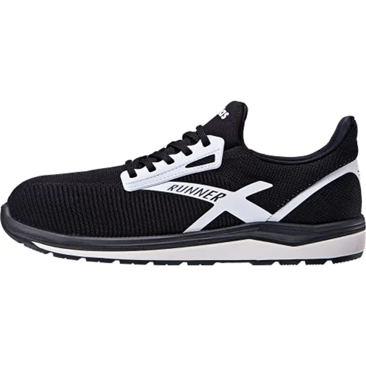 Atlas Schuhe Atlas Runner 25 DEEP BLACK, Sicherheitsschuh mit LIGHT KNIT Obermaterial und RUN-3 Sohlenkomplex, schwarz – Bild 2
