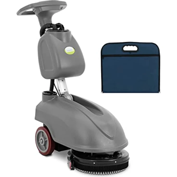 Ulsonix Scheuersaugmaschine, Akku Kehrmaschine mit 350 mm Bürste, 1350 m²/h Reinigungsleistung, 200 U/min – Bild 1