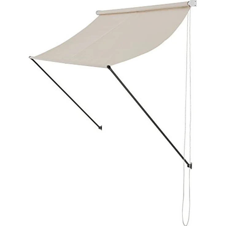 Markise 300x120cm beige Sonnenschutz Beschattung Terrasse Garten Protec – Bild 4