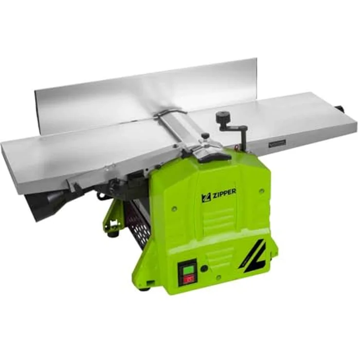 Zipper Abricht-Dickenhobelmaschine ZI-HB254N, 254 mm Hobelbreite, 1500 W Motor, inkl. Ersatzhobelmesser-Set – Bild 2