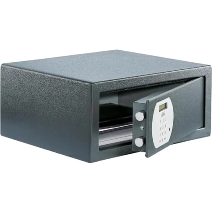 Burg Wächter Möbeltresor Pure-Safe PS 130 E LAP KA 4, anthrazit, elektronisches Zahlenschloss, Hotel Tresor 27,4 l 14 kg – Bild 2