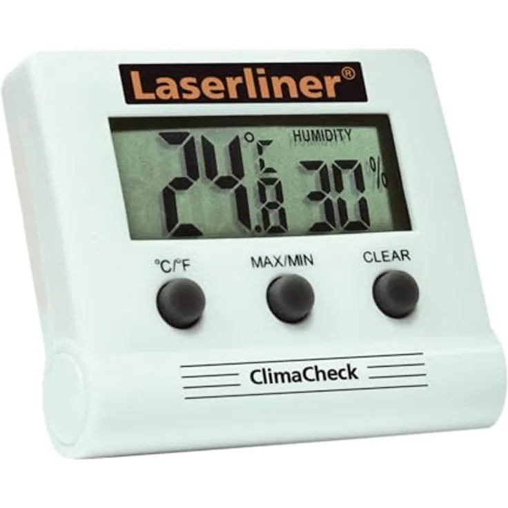 Laserliner Luftfeuchtemessgerät (Hygrometer) ClimaCheck 20% rF 99% rF kalibriert Werksstandard (ohne Zertifikat)