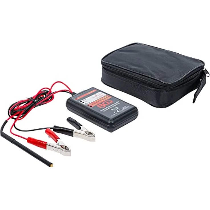 BGS Multimeter Glühkerzen-Prüfgerät 12 V mit LED-Anzeige, einfache Bedienung ohne Demontage